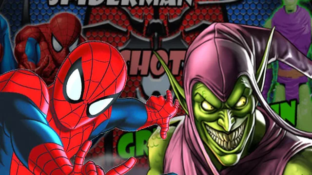 Spiderman Shot Green Goblin