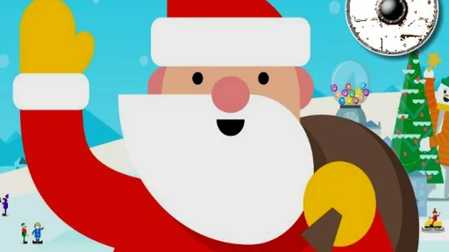 Spinny Santa Claus