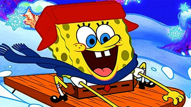 SpongeBob Winter Puzzle game thumbnail