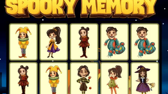 Spooky Memory game thumbnail
