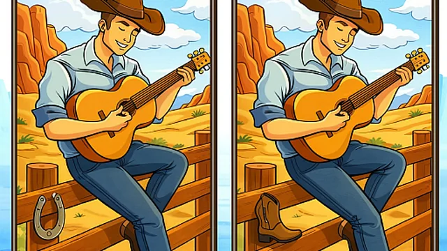 Spot The Difference Wild West