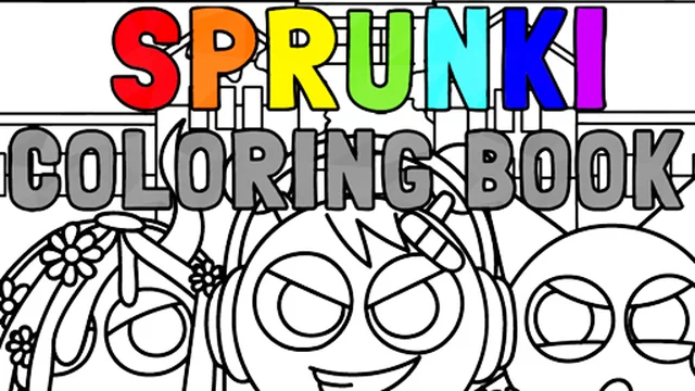 Sprunki Coloring Book game