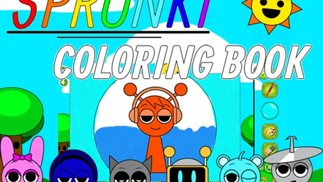 Sprunki Coloring Books