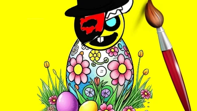 Sprunki Easter Coloring
