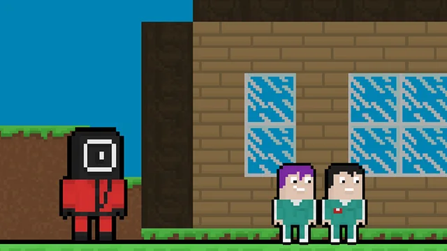 Squid Escape But Blockworld