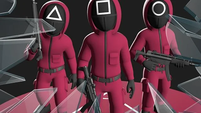 Squid Game 3D Glass Bridge game thumbnail
