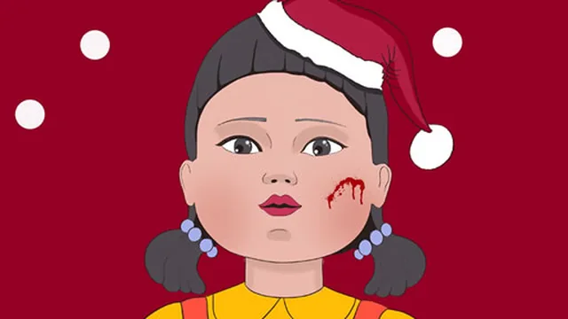 Squid Game Christmas Coloring
