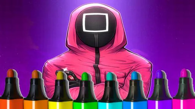 Squid Game Coloring Book s2