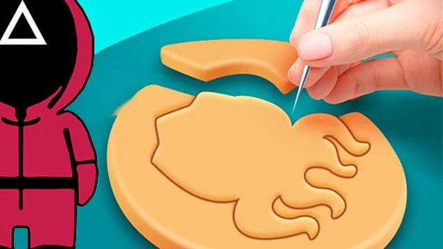 Squid Game cookie Puzzle game thumbnail