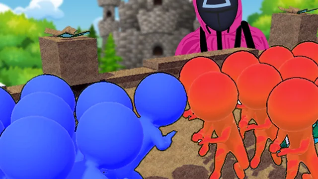 Squid Game Crowd Pusher