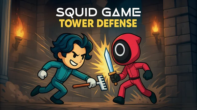 Squid Game Tower Defense game thumbnail