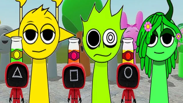 Squid Sprunki Tap Game 2