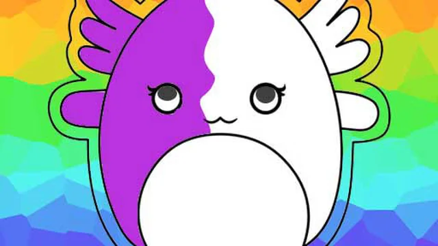 Squishmallow Coloring Book