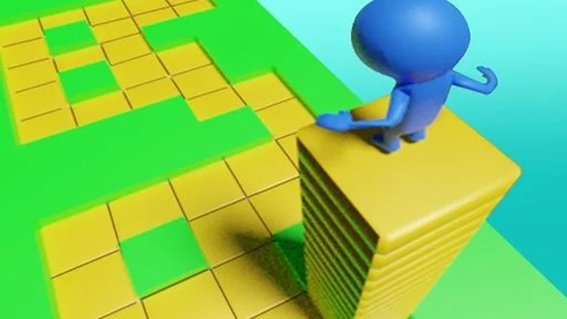 Stacky Jump Maze - Game online