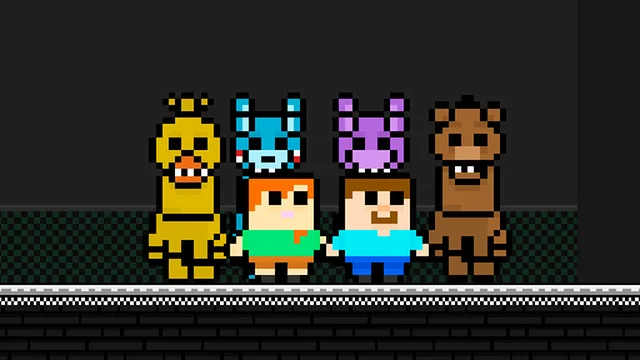 Steve and Alex vs Fnaf game thumbnail