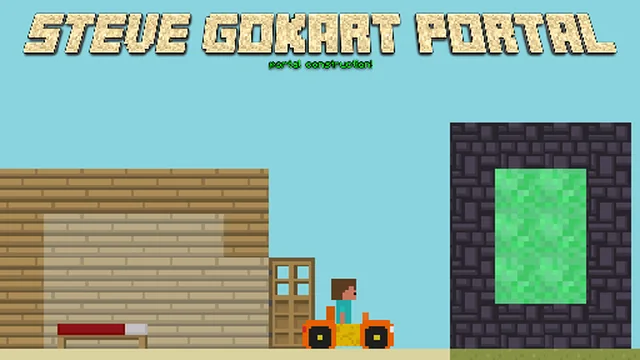Steve Go kart Portal