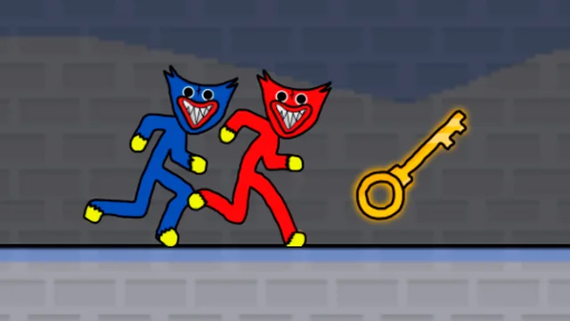 Stickman Huggy Party Duo