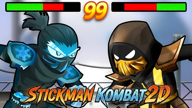 Stickman Kombat 2D game thumbnail