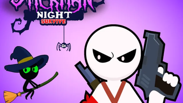 Stickman Night Survive