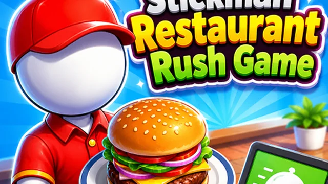 Stickman Restaurant Rush Game game thumbnail