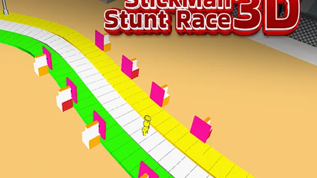 StickMan Stunt Race 3D