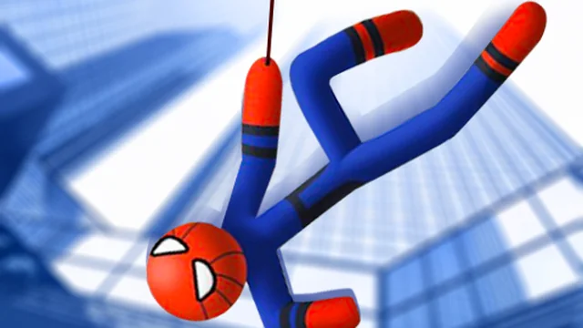 Stickman Swing Rope hero game thumbnail