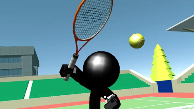 Stickman Tennis 3D game thumbnail
