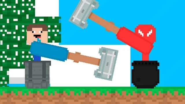 Stickman vs Noob Hammer game thumbnail