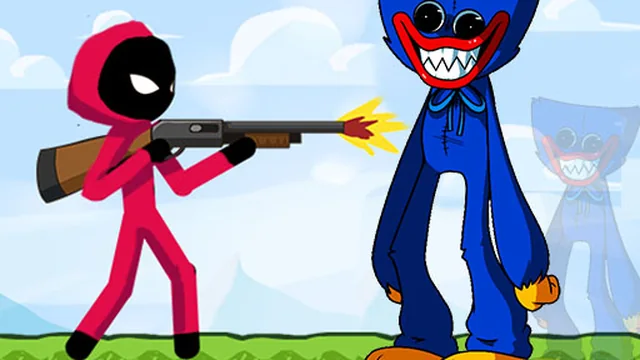Stickman vs Poppy Army game thumbnail