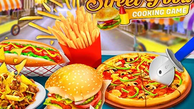 Street Food Stand Cooking Game for Girls