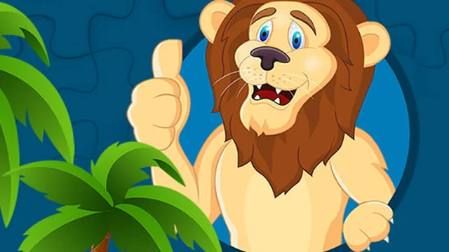 Strong Lions Jigsaw game thumbnail