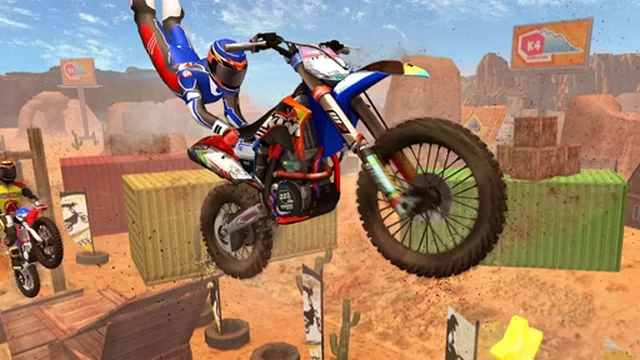 Stunt Moto Racing game thumbnail