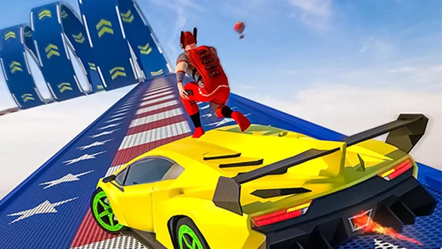 Stunt Sky Extreme Ramp Racing 3d 2021 game thumbnail
