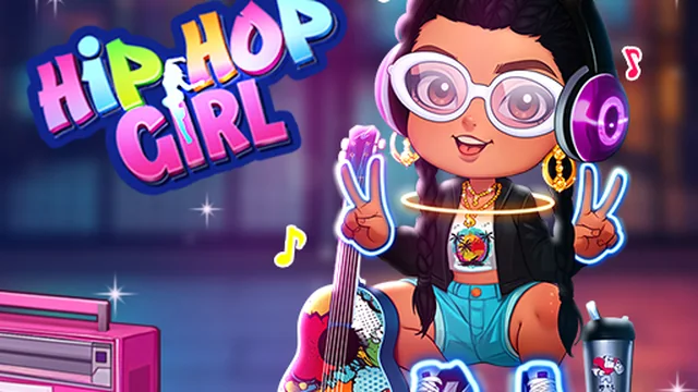 Stylish Hip Hop Girl