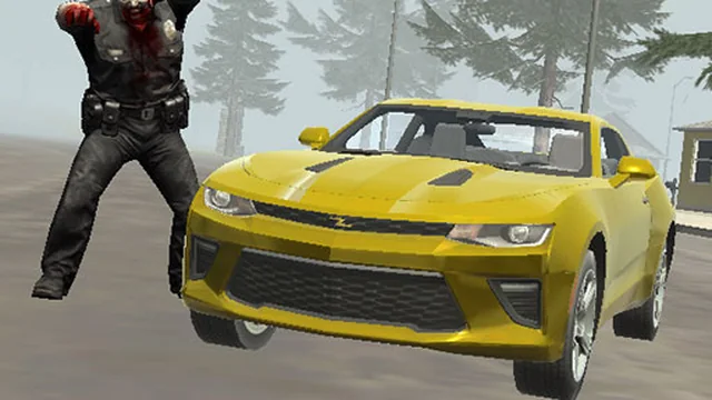 Suburbs Zombie Driving