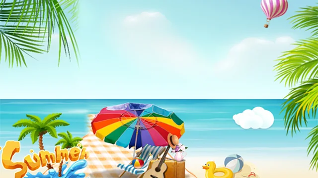 Summer Beach Slide