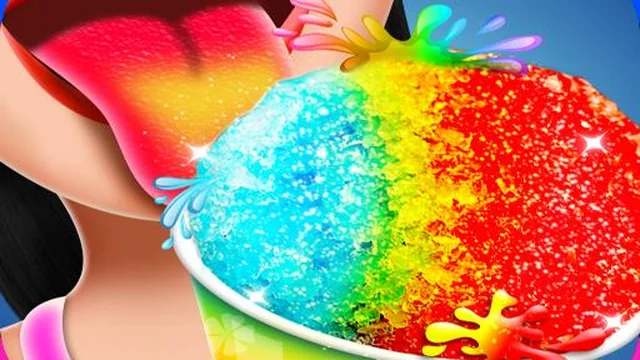 Summer shaved Slush Ice Candy cone maker game thumbnail