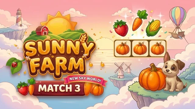 Sunny Farm: Match 3 game thumbnail