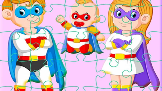 Super Hero Family Jigsaw