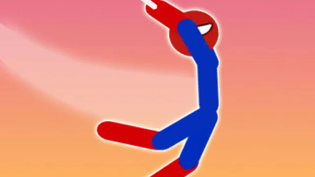 Super Hero Flip: Spider Stickman Hook game thumbnail