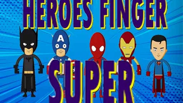Super Heroes Finger