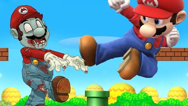 Super Mario Shoot Zombies game thumbnail