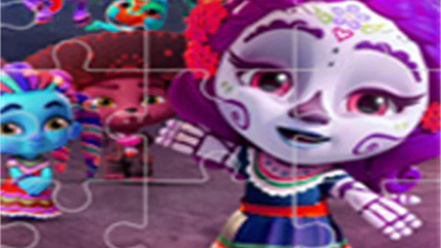 Super Monster Halloween Jigsaw