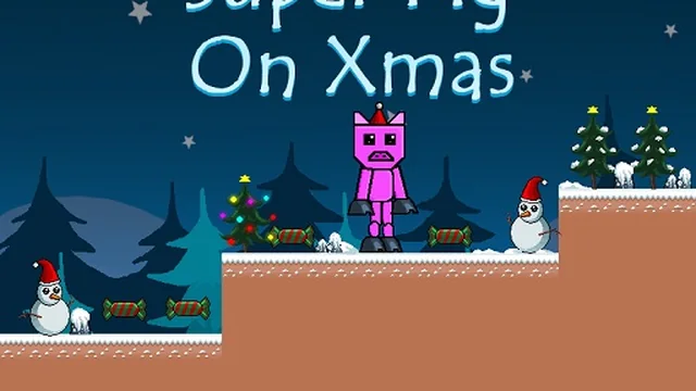 Super Pig on Xmas game thumbnail