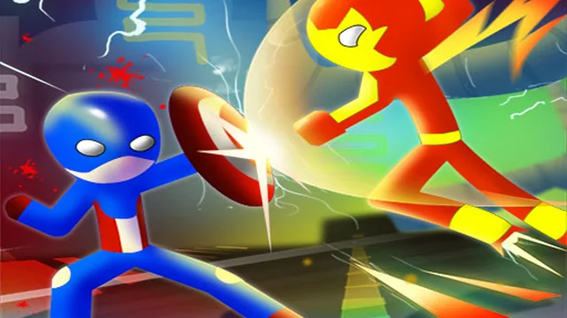 Super Stickman Heroes Fight