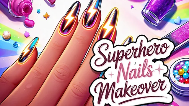Superhero Nails Makeover