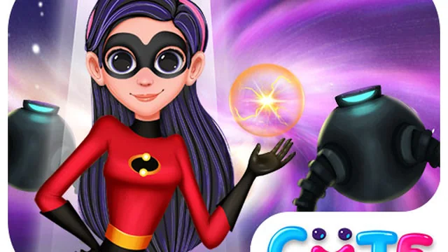 Superhero Violet Fashion Shoot
