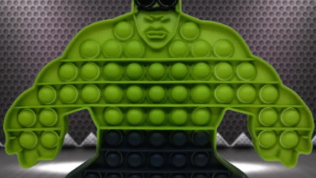 Superheroes Pop It Jigsaw