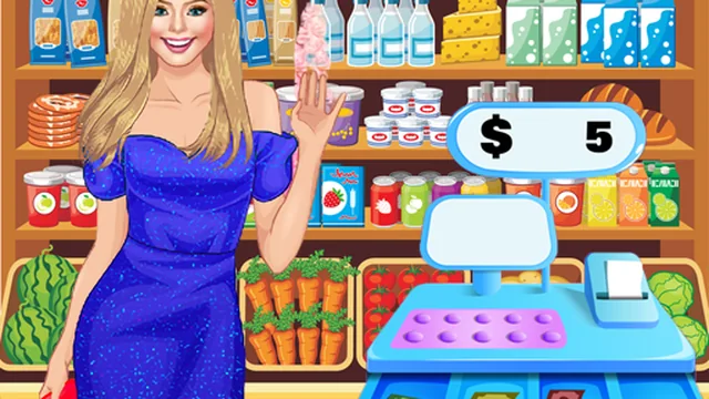 Supermarket Shopping Mall Game