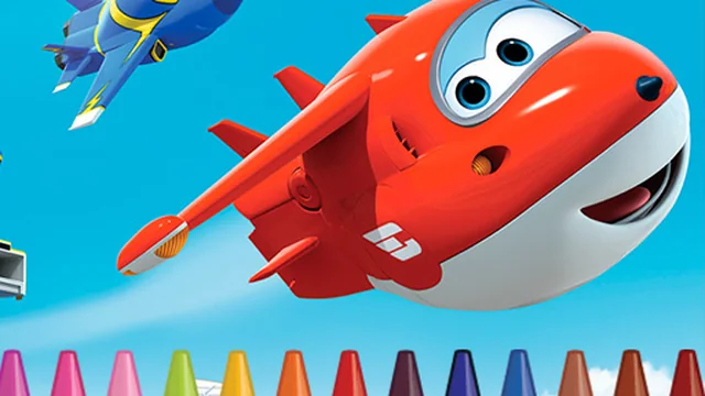 Superwings Coloring